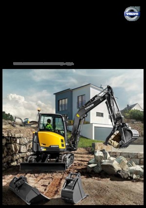 Міні-екскаватори Volvo ECR50D