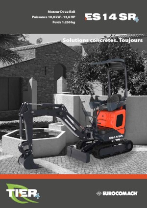 Міні-екскаватори Eurocomach ES 14 SR 4