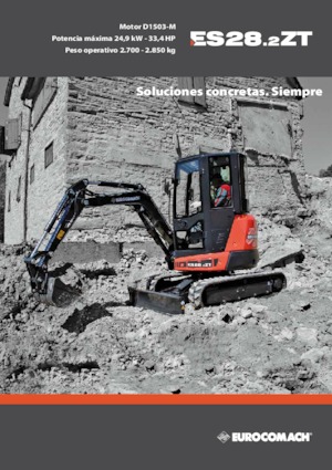 Міні-екскаватори Eurocomach ES 28.2 ZT