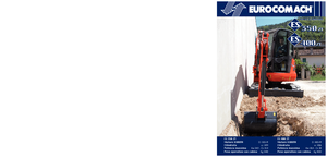 Міні-екскаватори Eurocomach ES 400 ZT