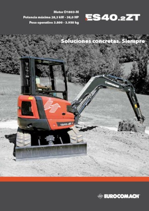 Міні-екскаватори Eurocomach ES 40.2 ZT