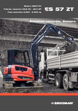 Міні-екскаватори Eurocomach ES 57 ZT