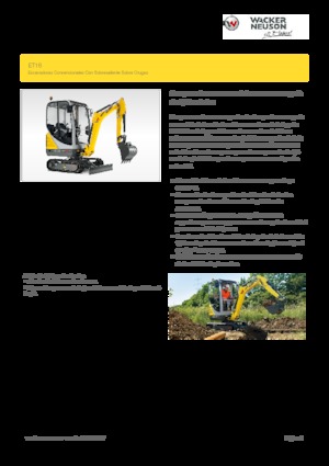 Міні-екскаватори Wacker Neuson ET16