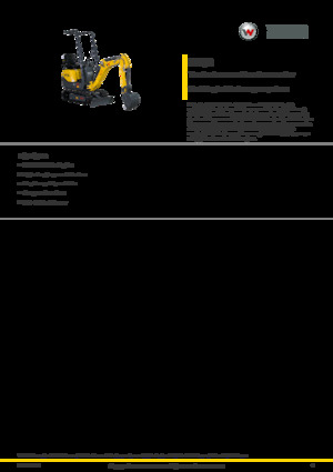 Міні-екскаватори Wacker Neuson ET08