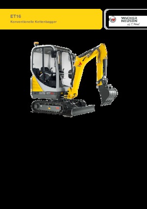 Міні-екскаватори Wacker Neuson ET16
