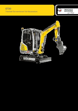 Міні-екскаватори Wacker Neuson ET20