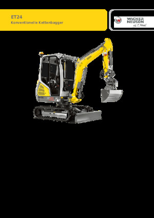Міні-екскаватори Wacker Neuson ET24