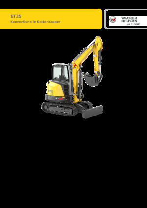 Міні-екскаватори Wacker Neuson ET35