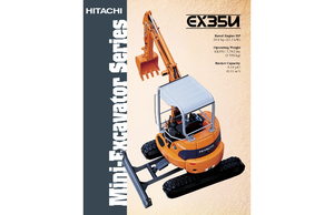 Міні-екскаватори Hitachi EX 35