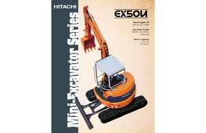 Міні-екскаватори Fiat-Hitachi EX 50 U