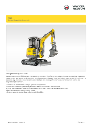 Міні-екскаватори Wacker Neuson EZ28