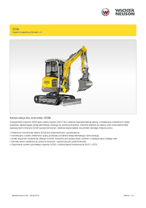 Міні-екскаватори Wacker Neuson EZ28