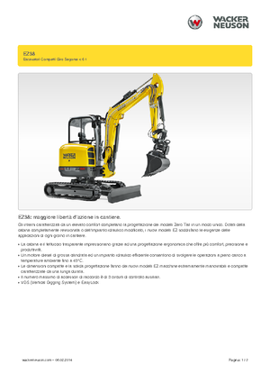 Міні-екскаватори Wacker Neuson EZ38