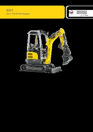 Міні-екскаватори Wacker Neuson EZ17-2
