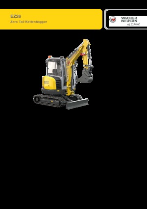 Міні-екскаватори Wacker Neuson EZ26