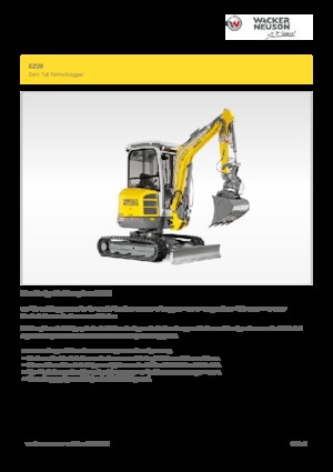 Міні-екскаватори Wacker Neuson EZ28
