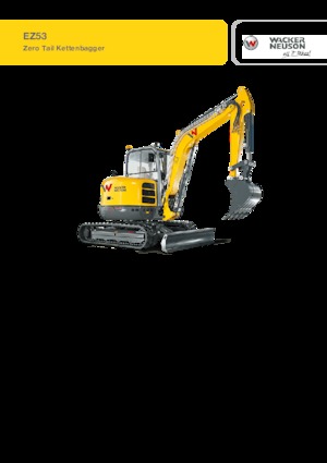 Міні-екскаватори Wacker Neuson EZ53