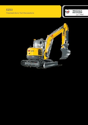 Міні-екскаватори Wacker Neuson EZ53