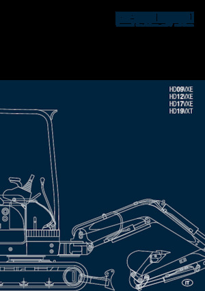 Міні-екскаватори Kato Imer HD09VXE