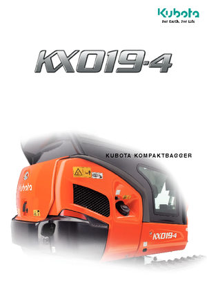 Міні-екскаватори Kubota KX019-4 GL