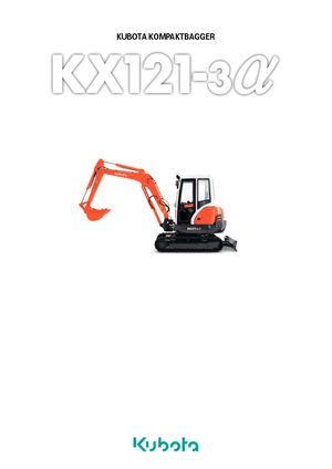 Міні-екскаватори Kubota KX121-3α GL