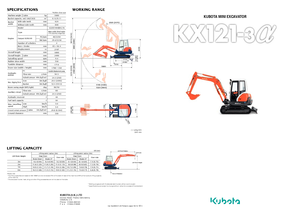 Міні-екскаватори Kubota KX101-3α2