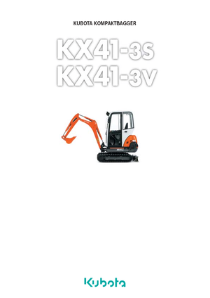 Міні-екскаватори Kubota KX41-3 VHGL