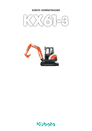 Міні-екскаватори Kubota KX61-3 GL