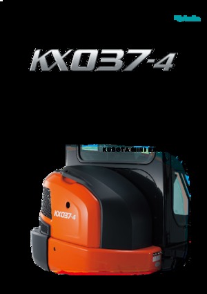 Міні-екскаватори Kubota KX037-4 HGL