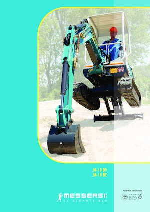 Міні-екскаватори Messersi M 18 BE