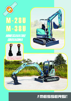 Міні-екскаватори Messersi M38U