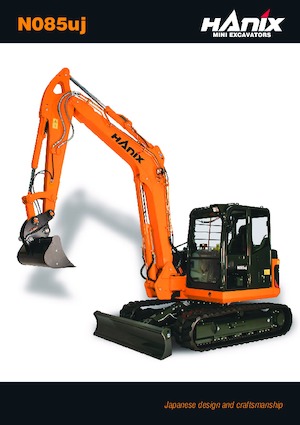 Гусеничні екскаватори Hanix N085UJ Long