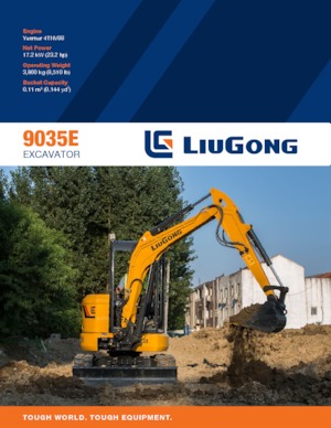 Міні-екскаватори Liugong 9035E