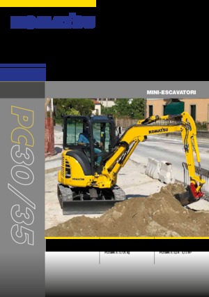 Міні-екскаватори Komatsu PC30MR-5
