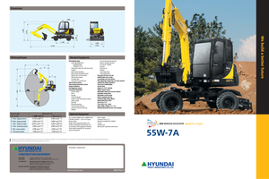 Міні-екскаватори Hyundai R 55 W 7 A