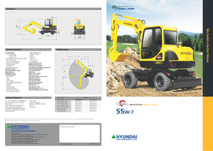 Міні-екскаватори Hyundai R 55 W 7