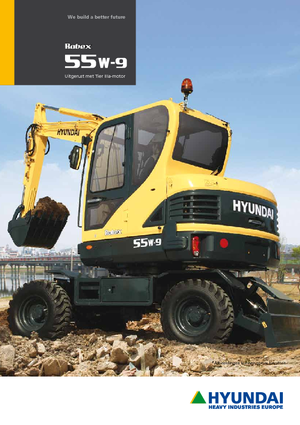 Міні-екскаватори Hyundai R 55 W-9