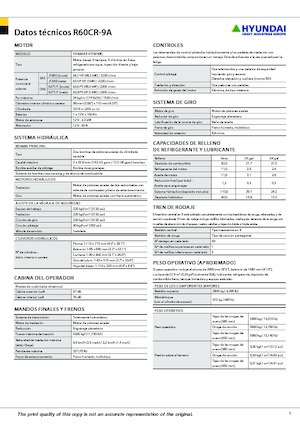 Міні-екскаватори Hyundai R60CR-9A