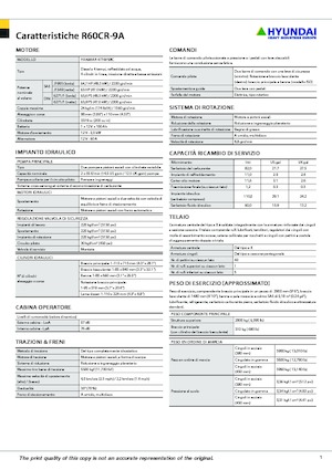 Міні-екскаватори Hyundai R60CR-9A