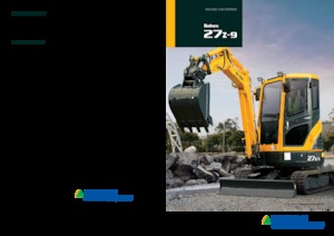 Міні-екскаватори Hyundai R27Z-9