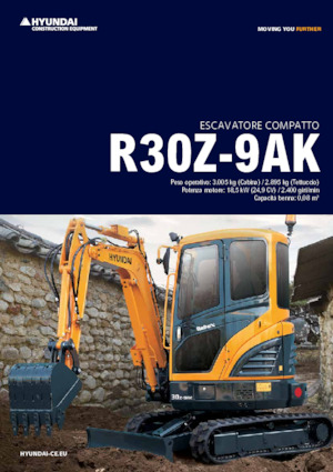 Міні-екскаватори Hyundai R30Z-9AK