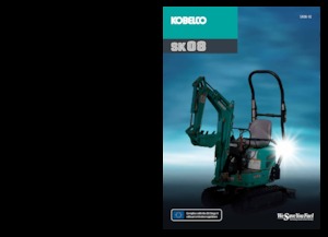 Міні-екскаватори Kobelco SK 08 1E