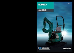 Міні-екскаватори Kobelco SK 08 1E