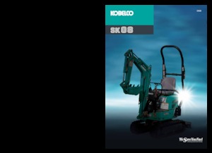 Міні-екскаватори Kobelco SK 08