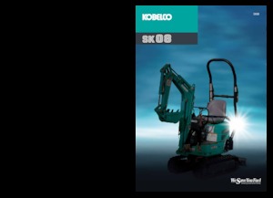 Міні-екскаватори Kobelco SK 08