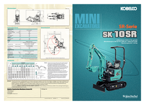 Міні-екскаватори Kobelco SK 10 SR 2