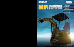 Міні-екскаватори Kobelco SK 17 SR 6E