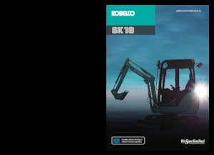 Міні-екскаватори Kobelco SK 18 1E