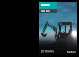 Міні-екскаватори Kobelco SK 18 1E