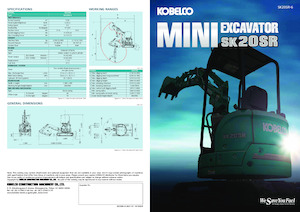 Міні-екскаватори Kobelco SK 20 SR 6